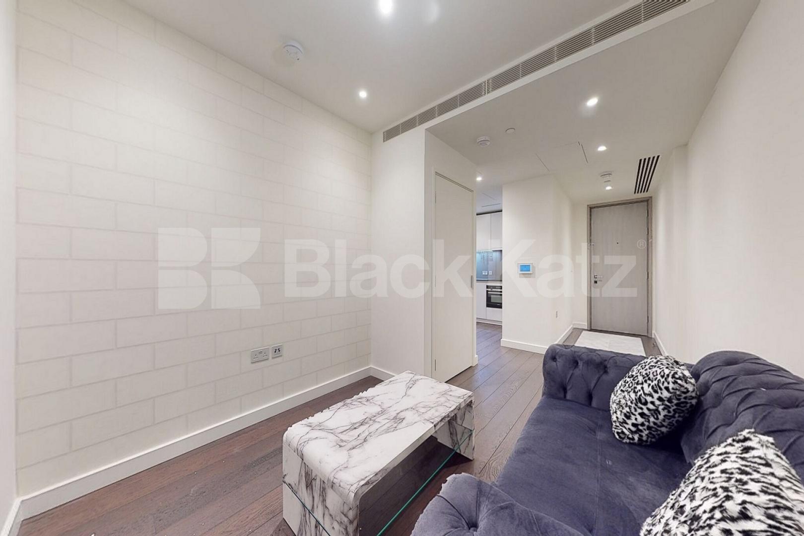 outstanding two bedroom apartment within a luxurious new development by Versace Damac Tower, 71 Bondway, Nine Elms